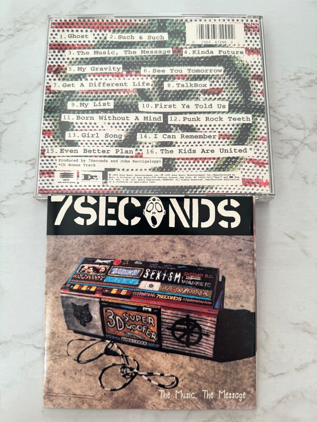 7 Seconds – The Music The Message (1995)