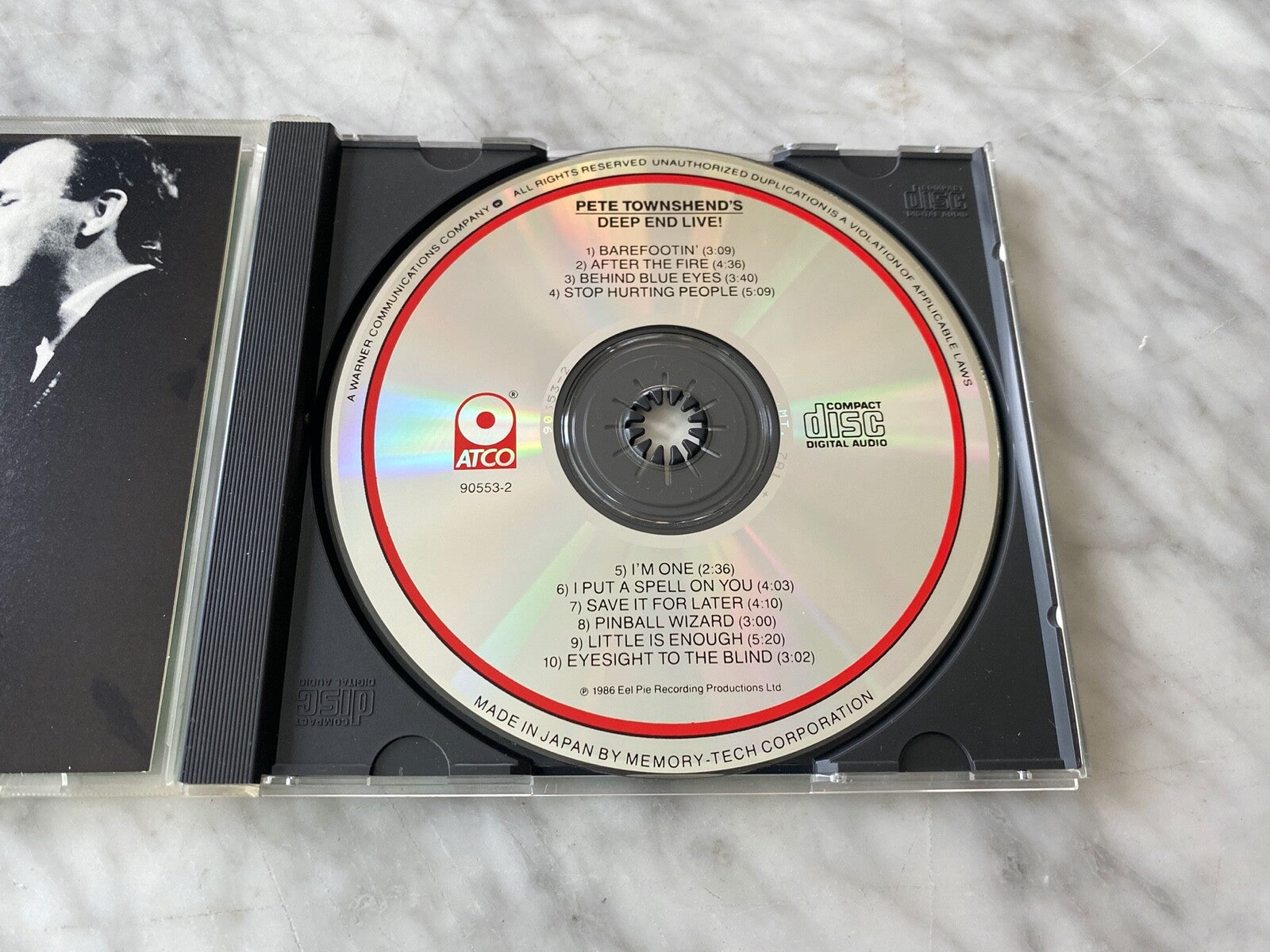 Pete Townshend – Deep End Live [JAPAN PRESS]