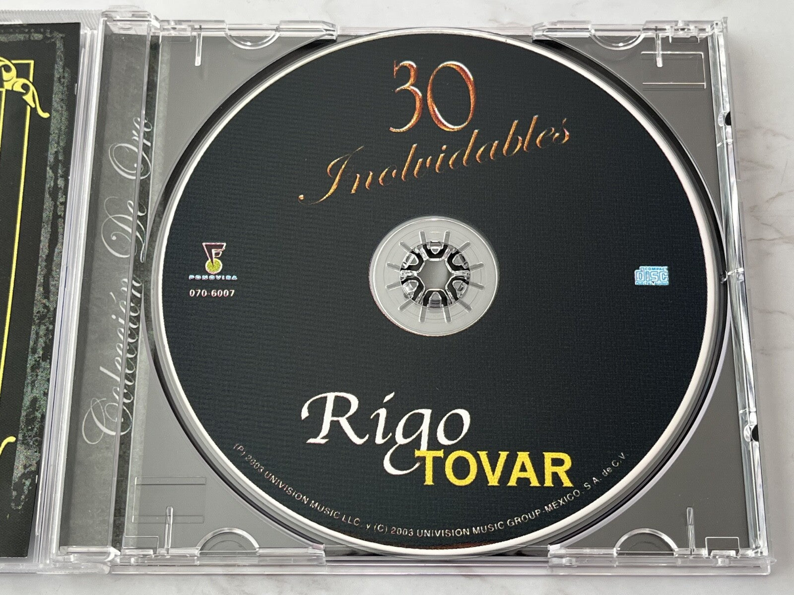 Rigo Tovar – 30 Inolvidables (2003)