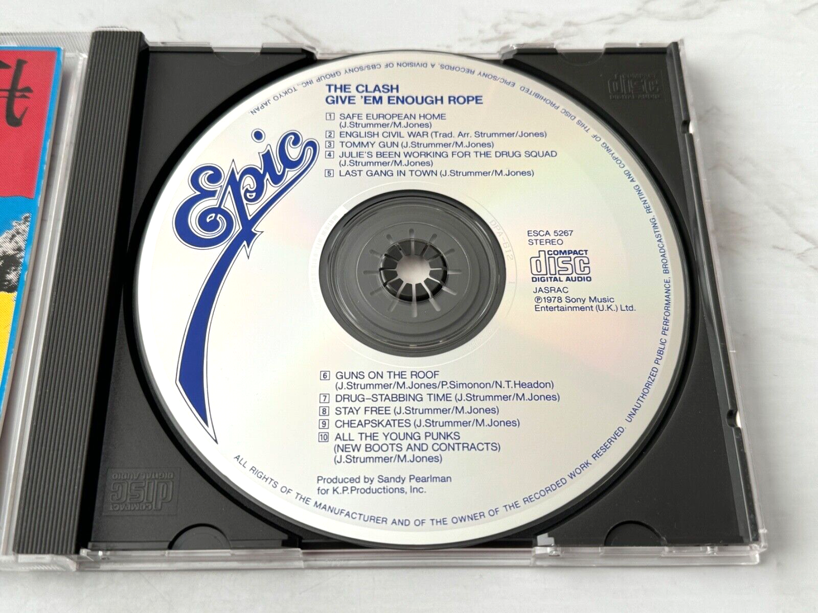 The Clash – Give Em Enough Rope (1991) [JAPAN PRESS]