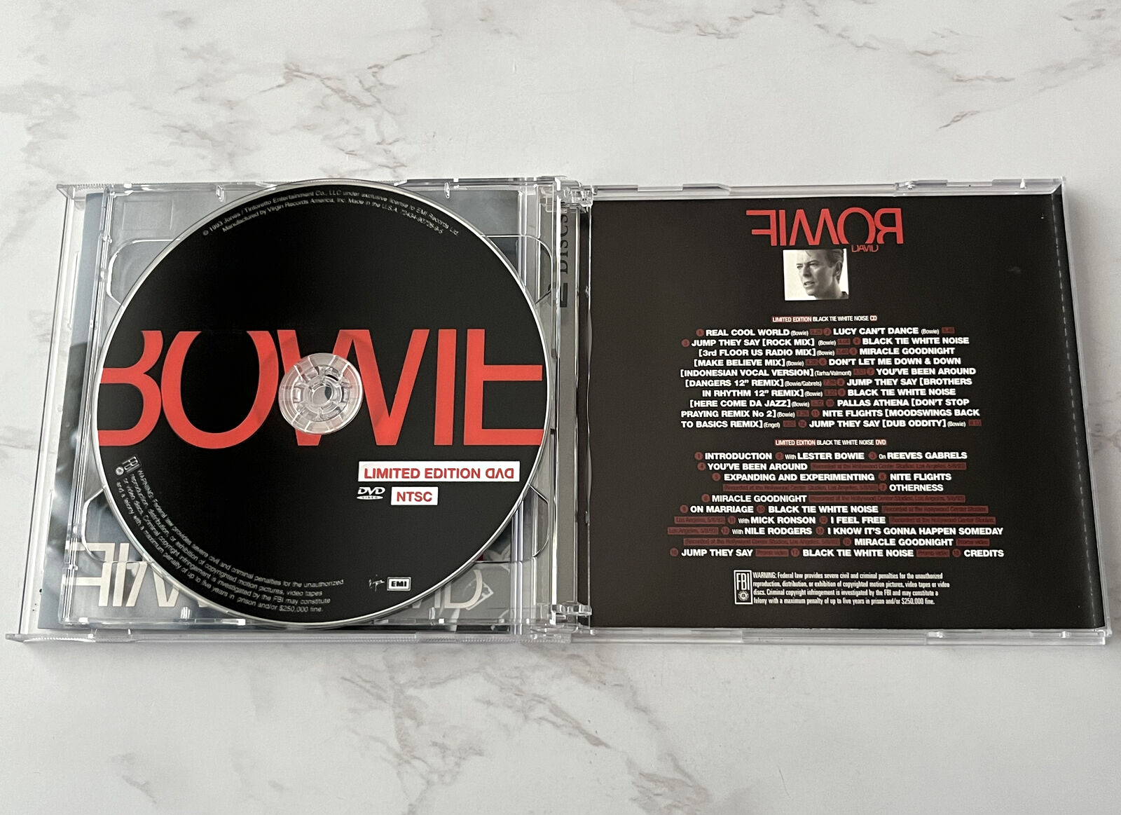 David Bowie – Black Tie White Noise 2 (CD/DVD) (2003)