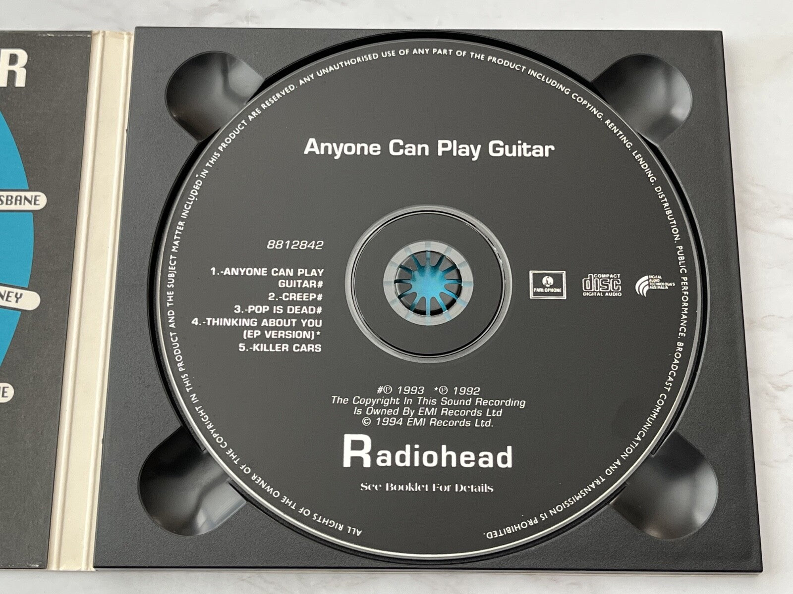 Radiohead – Anyone Can Play Guitar (Digipak, EP) (1994) [AUSTRALIA PRESS]