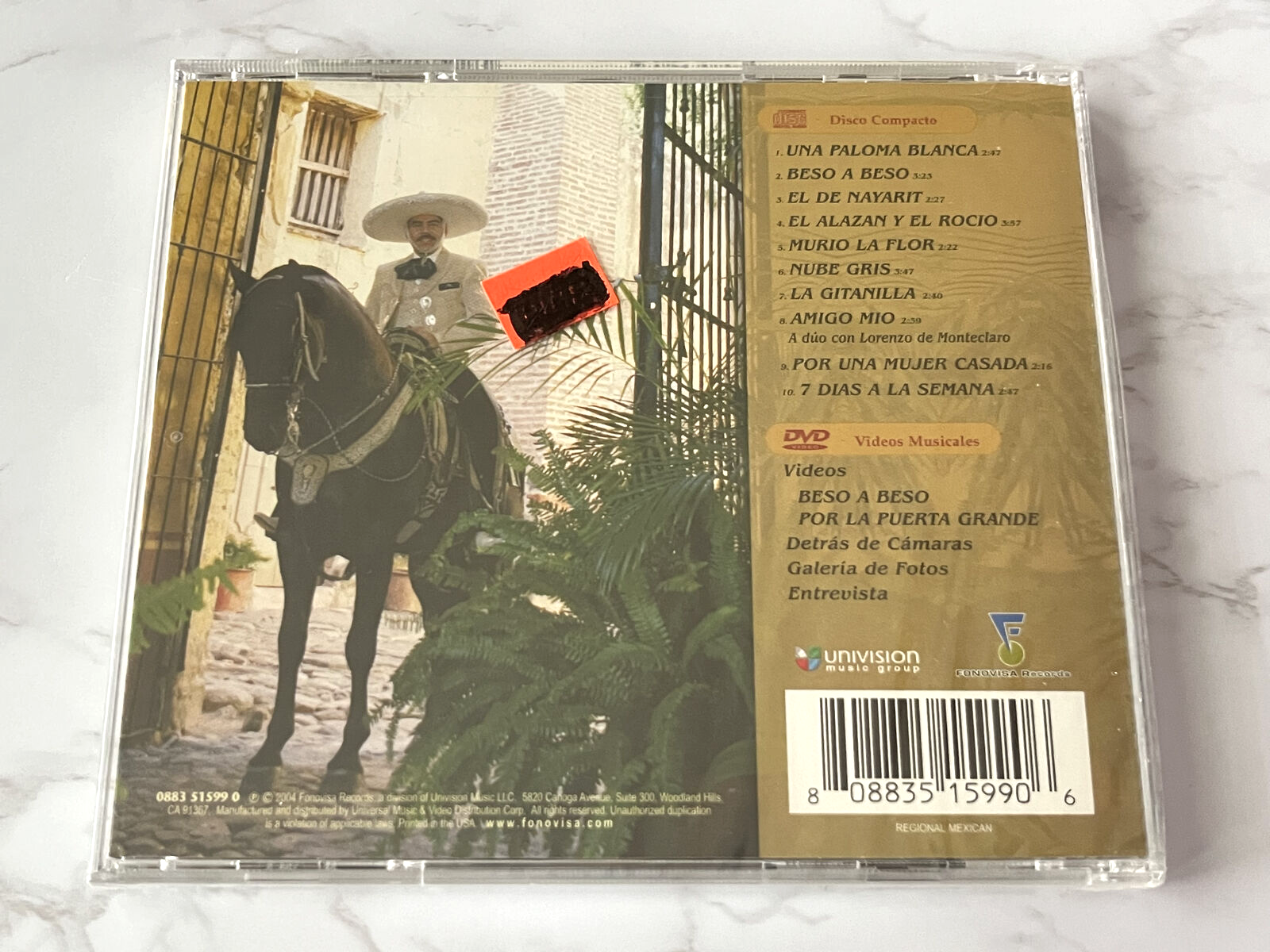 Ezequiel Peña – El De Nayarit (CD/DVD) (2004)