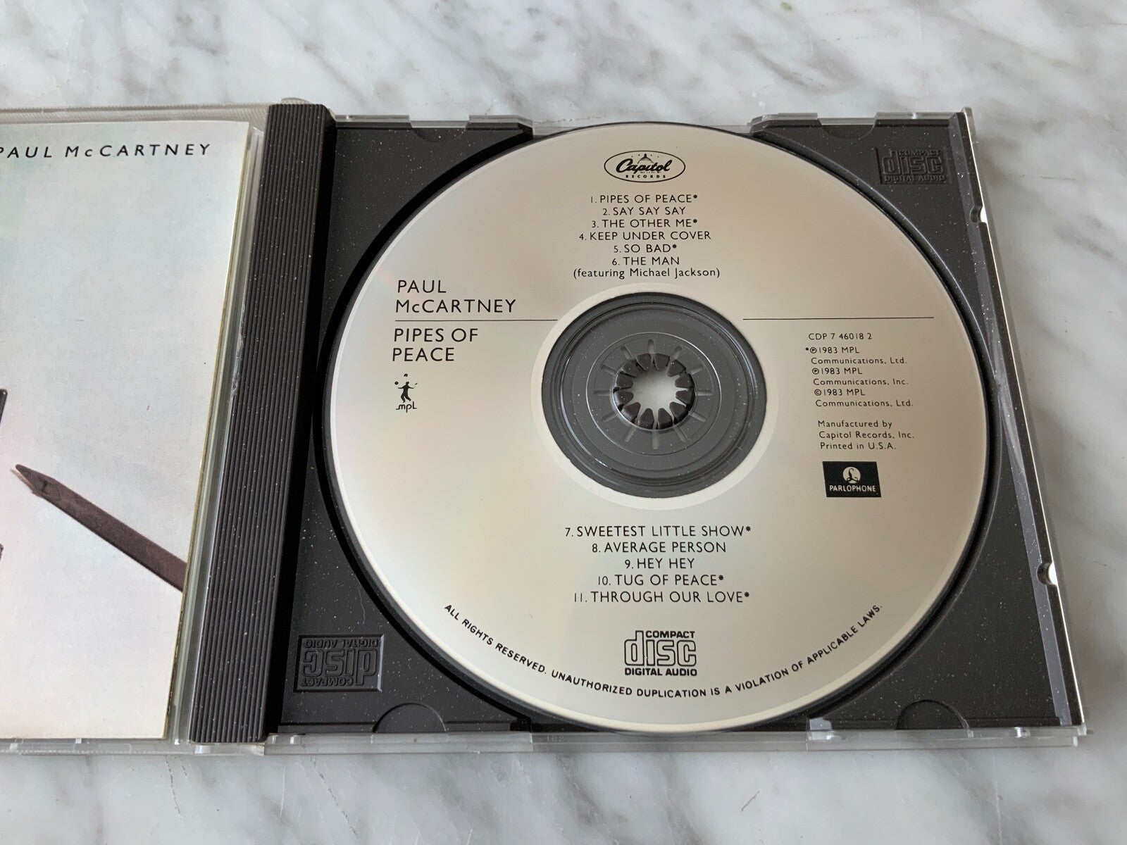 Paul McCartney – Pipes Of Peace