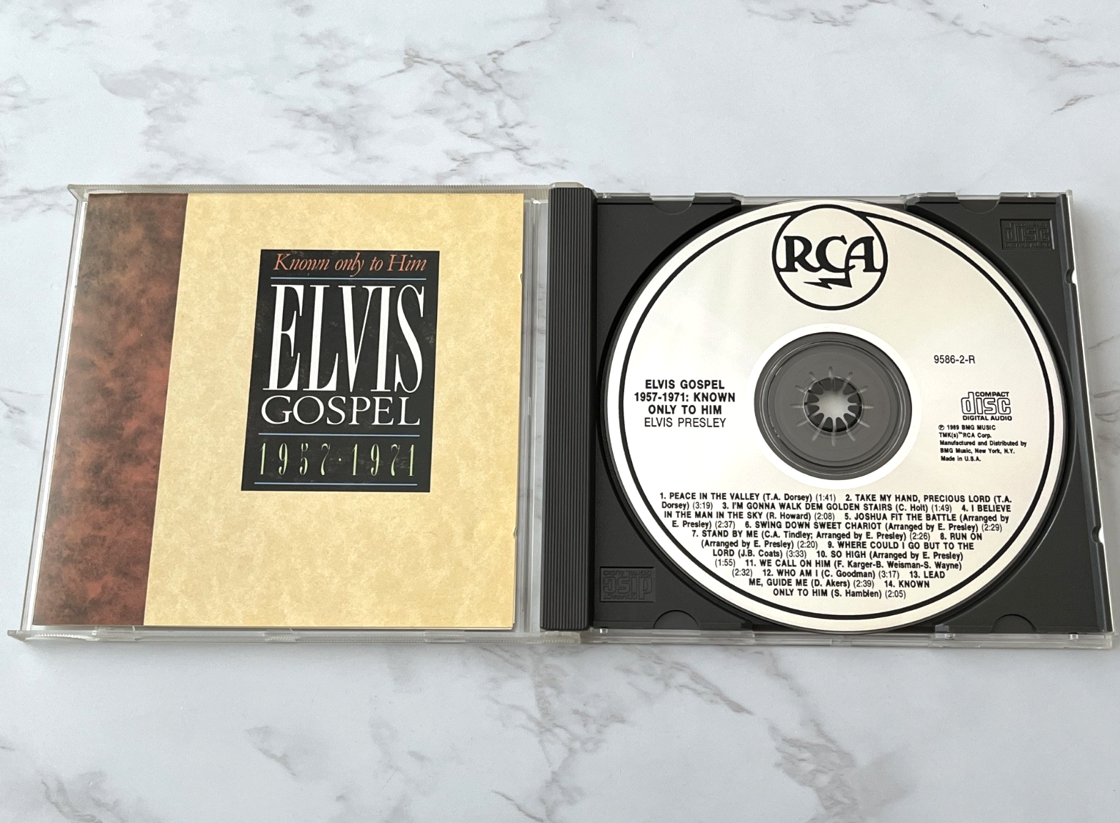 Elvis Presley – Gospel 1957-1971 Known Only To Him (1989)