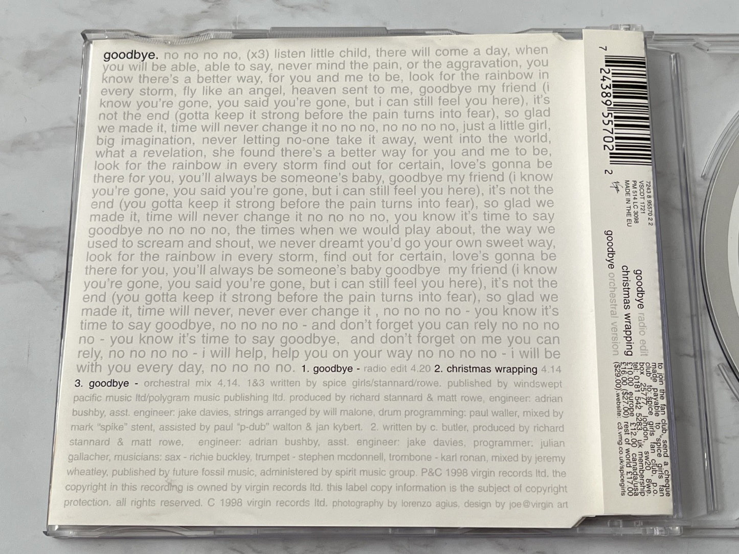 Spice Girls – Goodbye (1998)