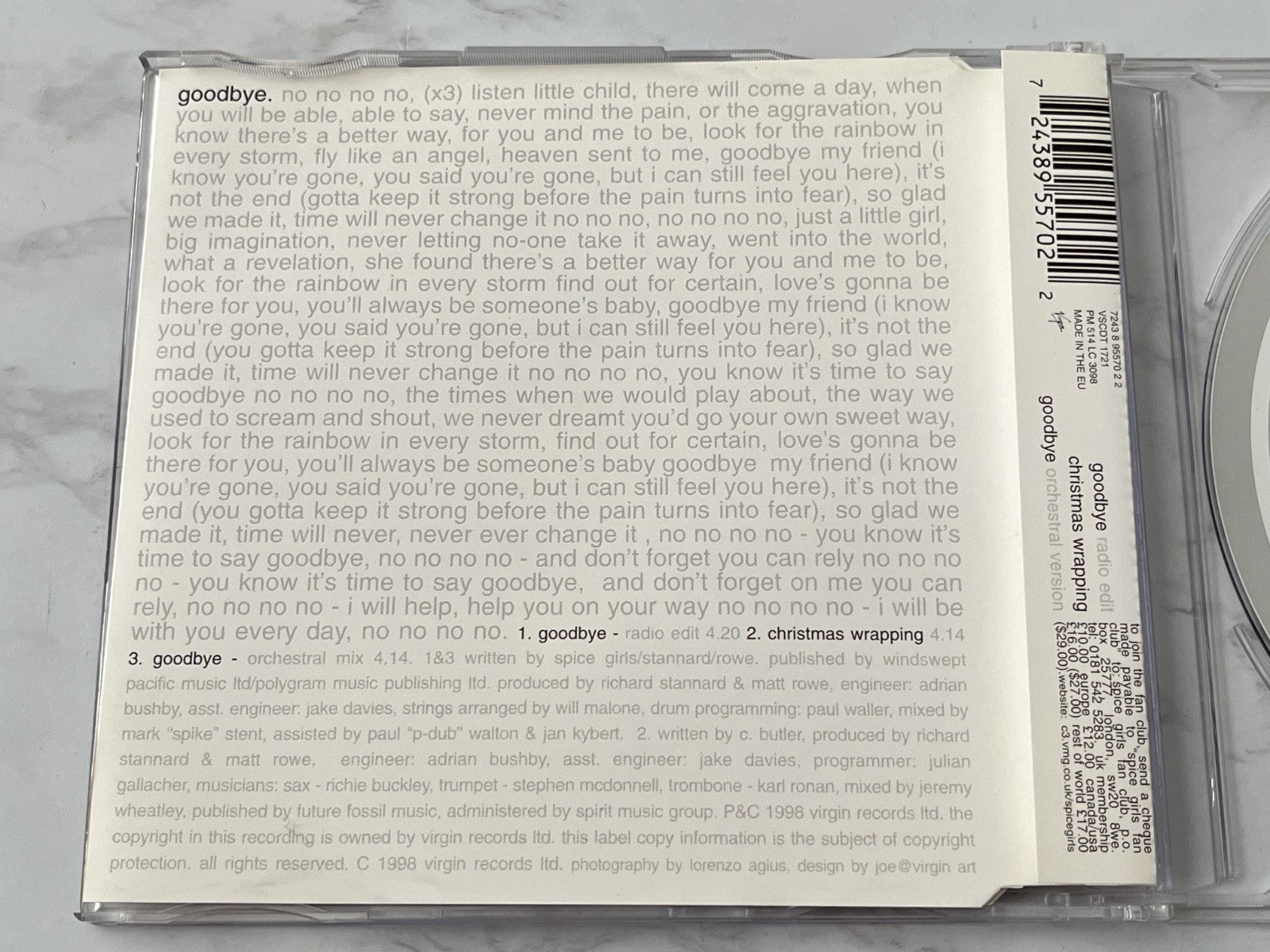 Spice Girls – Goodbye (1998)