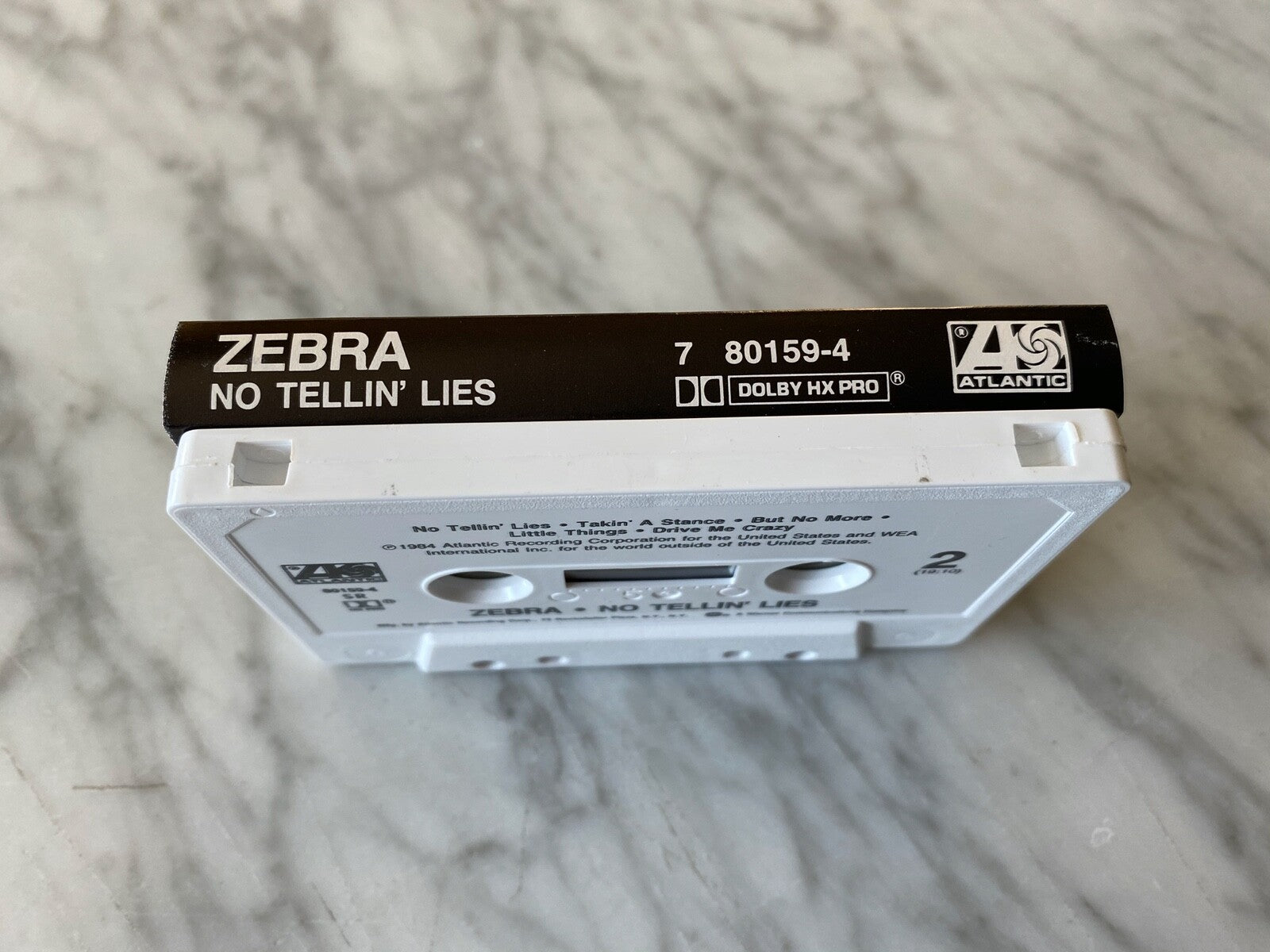 Zebra – No Tellin' Lies (1984)