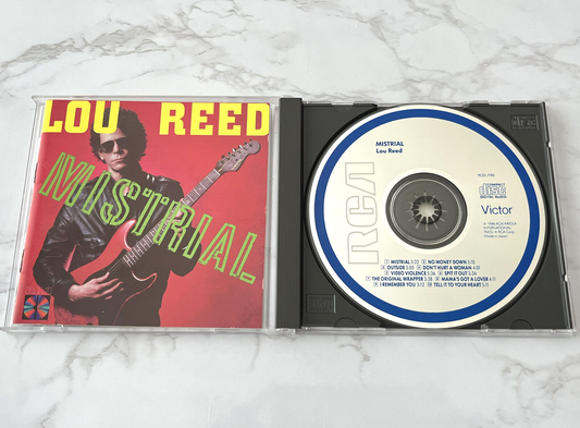 Lou Reed – Mistrial (1986) [JAPAN PRESS]