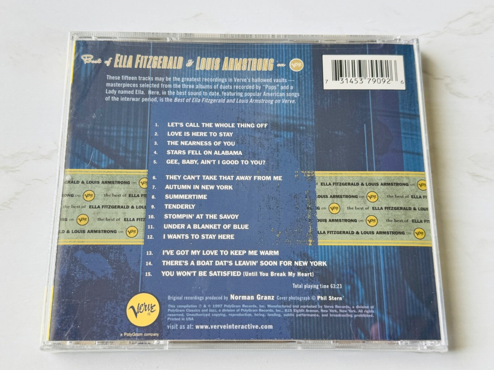 Ella Fitzgerald, Louis Armstrong – The Best Of Ella Fitzgerald & Louis Armstrong (1997)