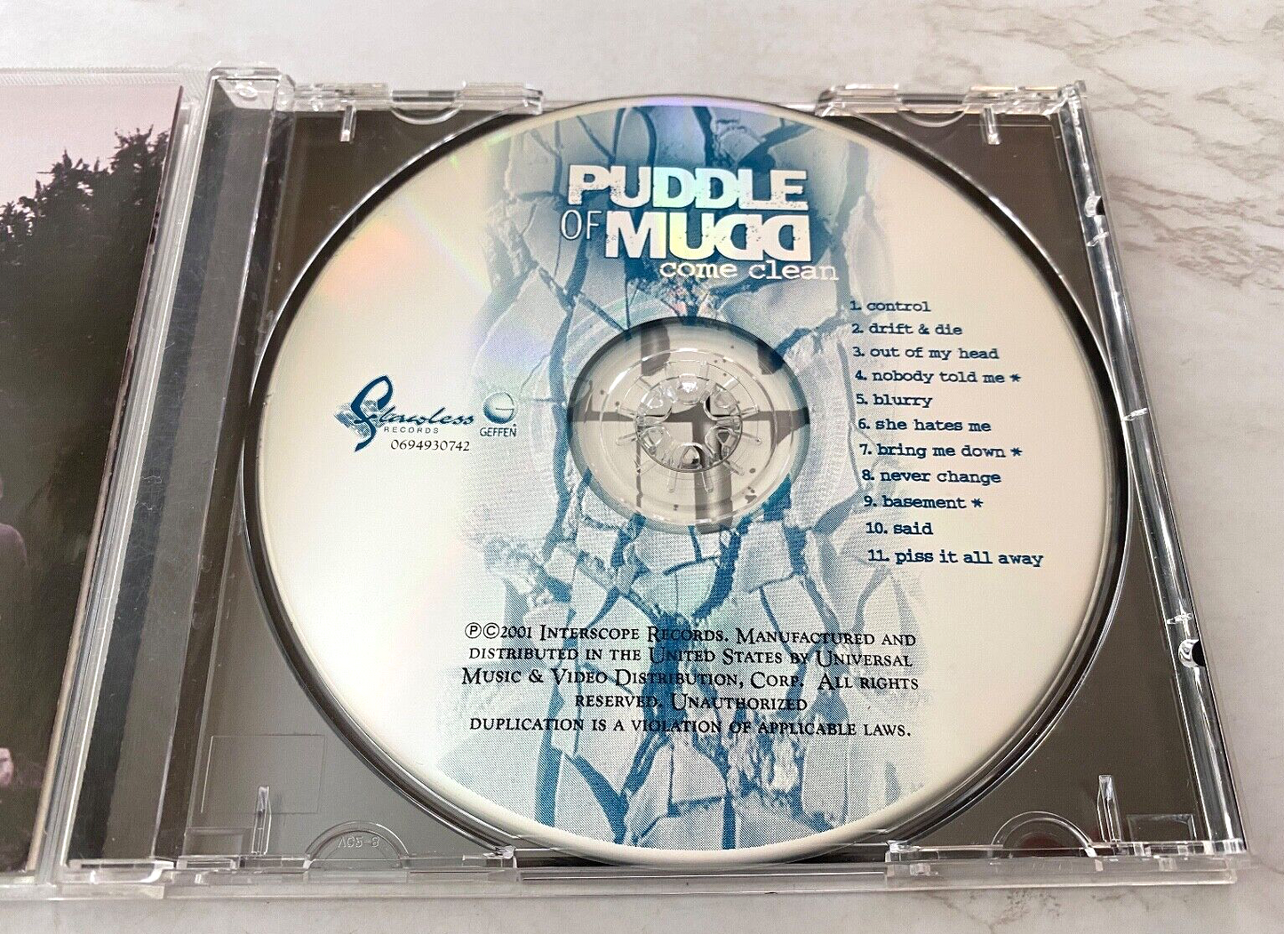 Puddle Of Mudd – Come Clean (2001)