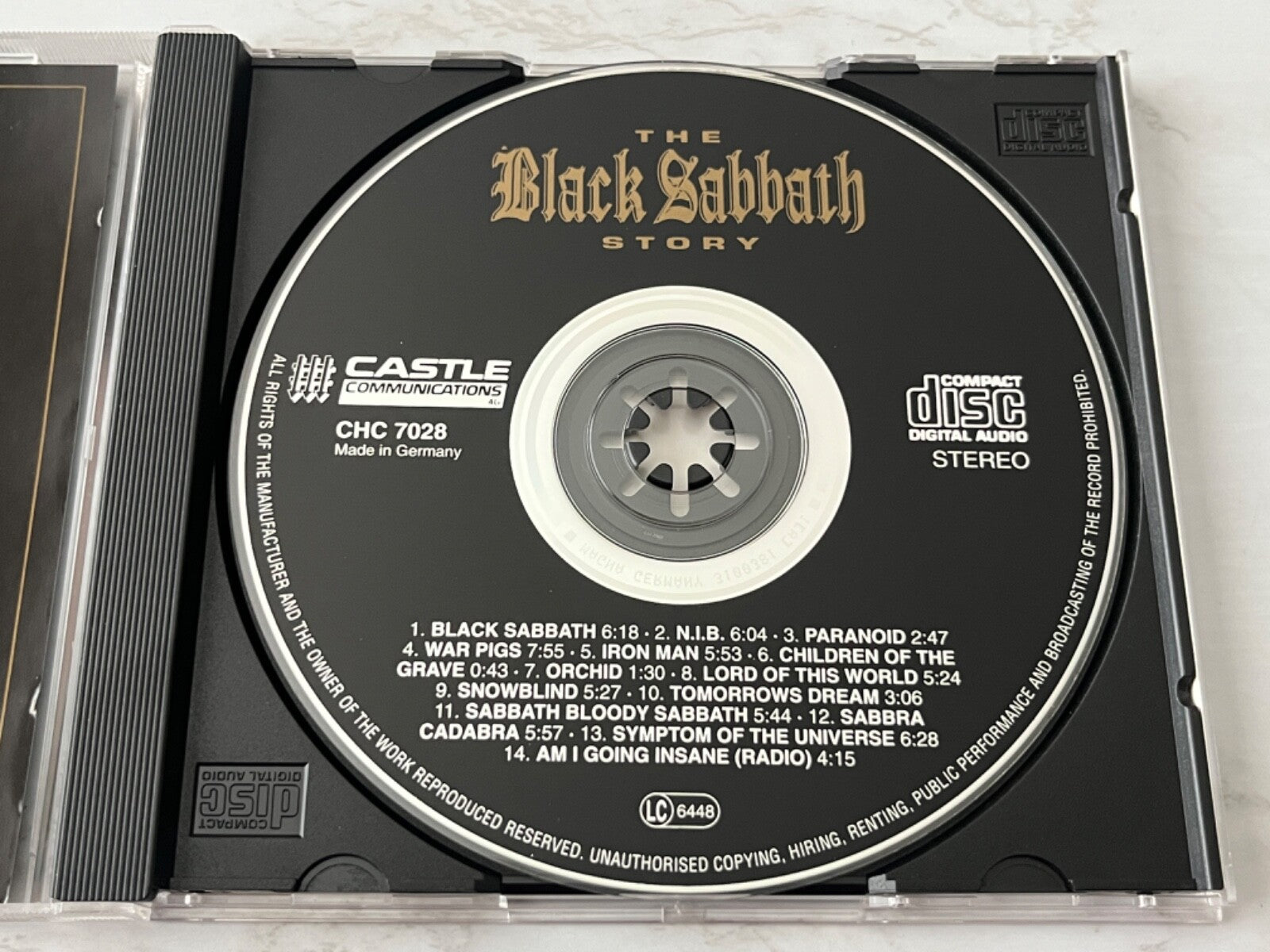Black Sabbath – The Black Sabbath Story [GERMAN PRESS]