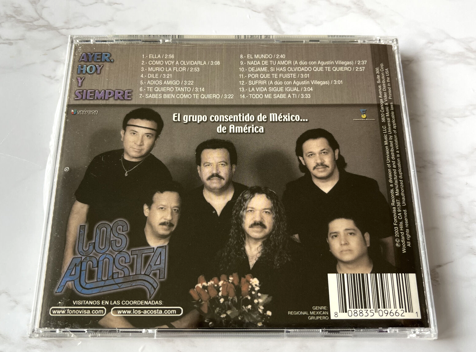 Los Acosta – Ayer Hoy Y Siempre (2003)
