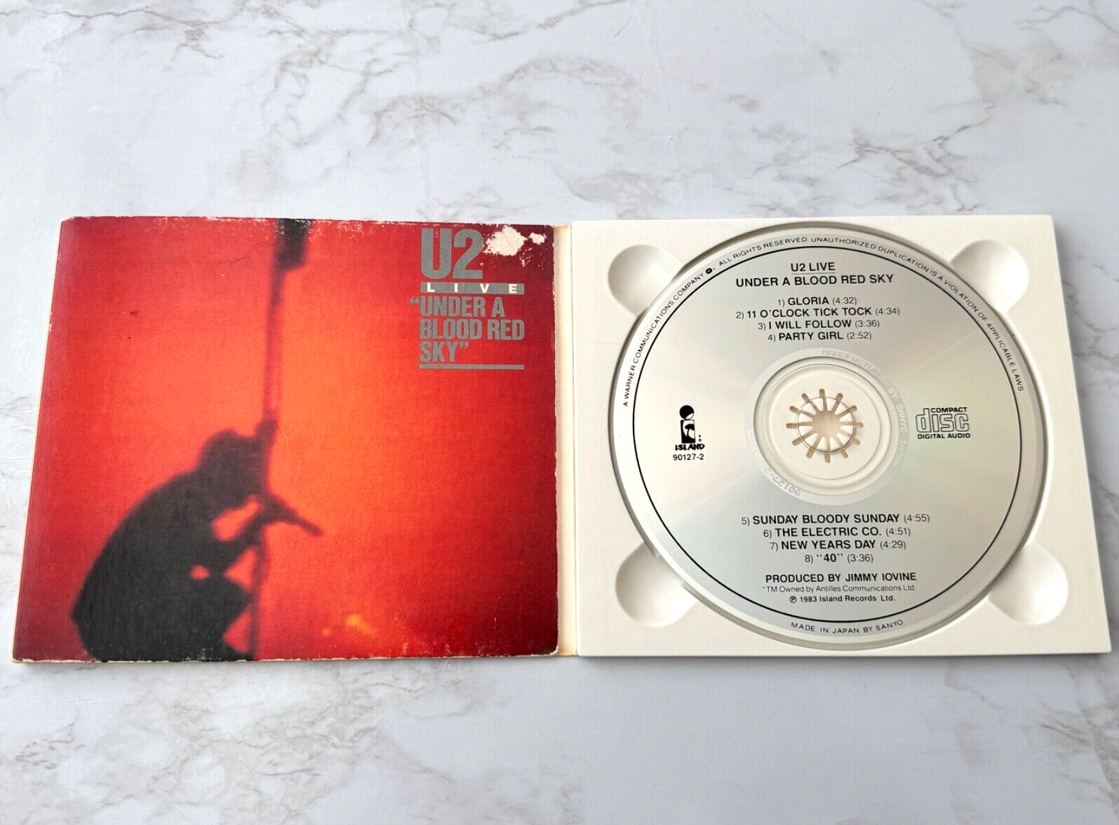 U2 – Live Under A Blood Red Sky (Digipak) [JAPAN PRESS]