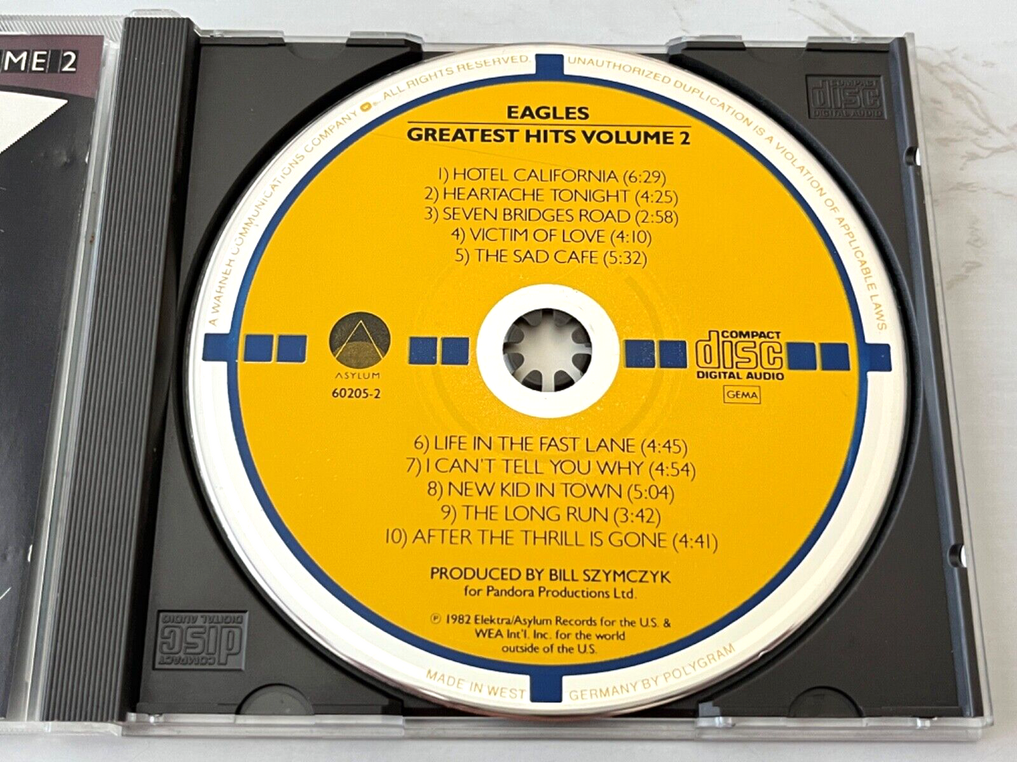 Eagles – Greatest Hits Volume 2 (1984) [GERMAN PRESS]