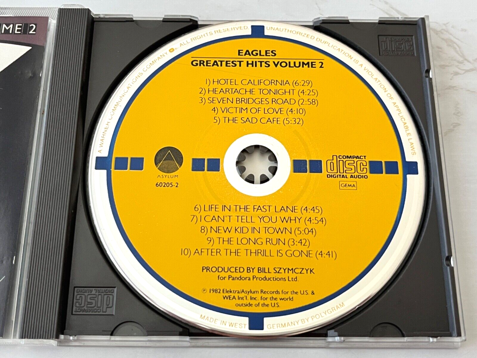 Eagles – Greatest Hits Volume 2 (1984) [GERMAN PRESS]