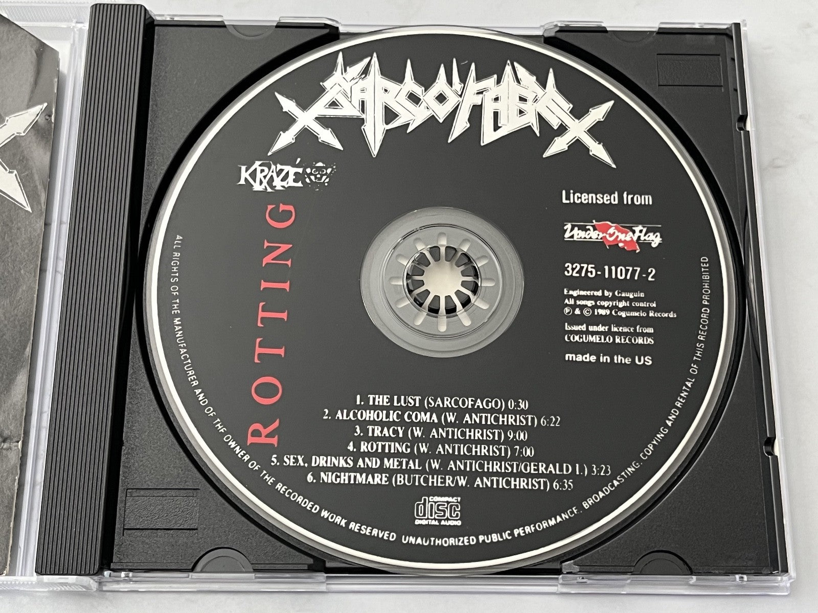 Sarcofago – Rotting (1991)