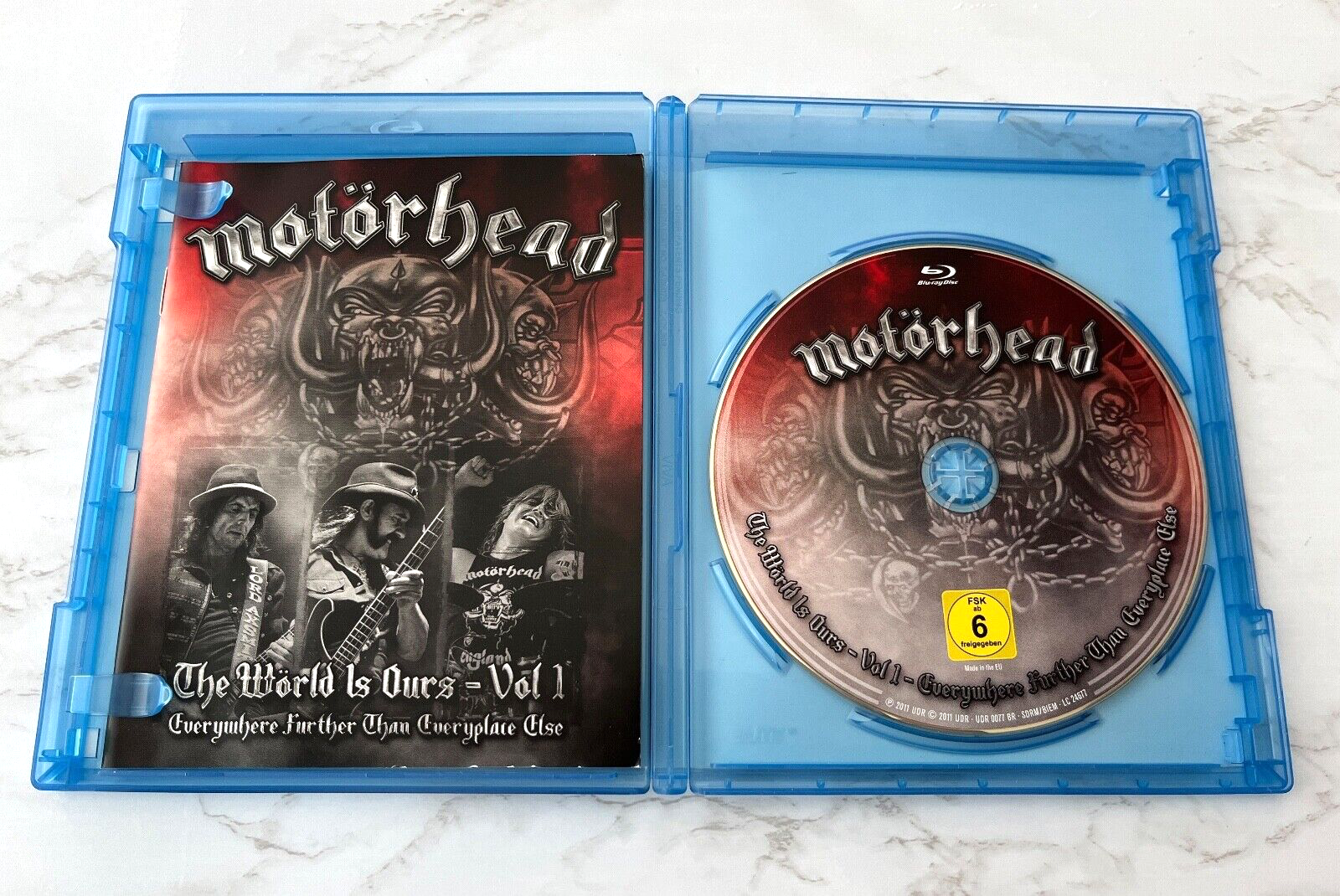 Motorhead The World Is Ours Vol. 1 Blu-ray Disc (2011)