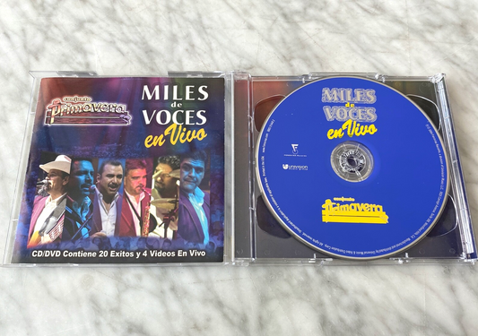 Conjunto Primavera – Miles De Voces En Vivo (CD/DVD) (2004)