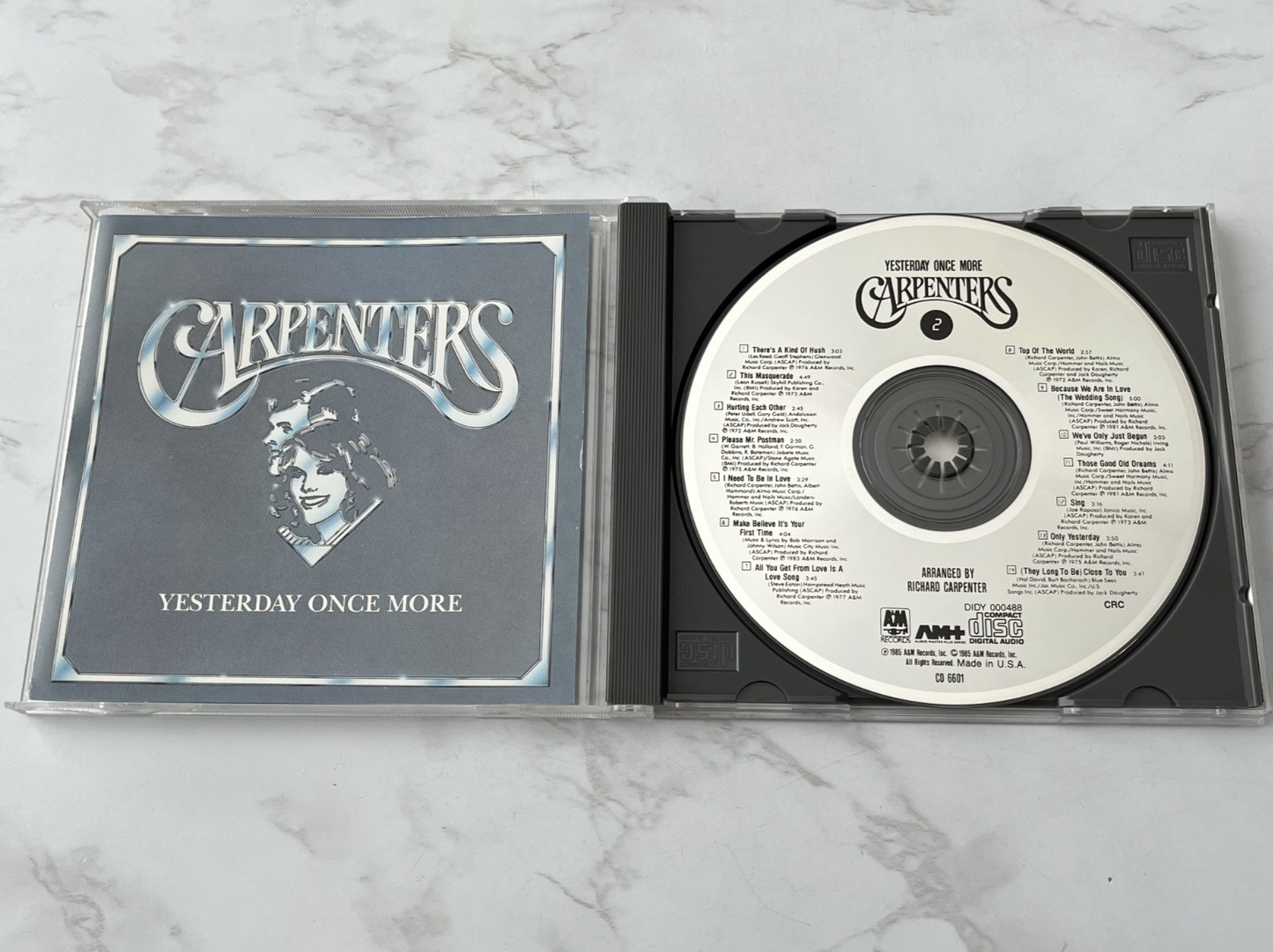 Carpenters – Yesterday Once More