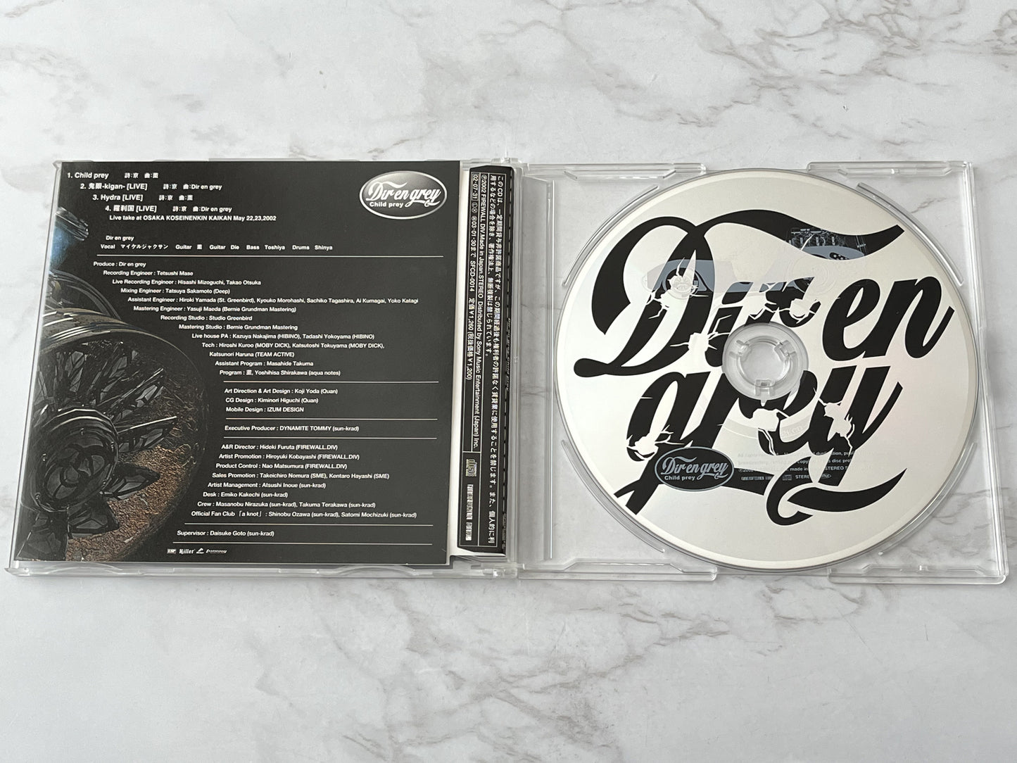 Dir en Grey – Child Prey (Maxi Single) (2002) [JAPAN PRESS]