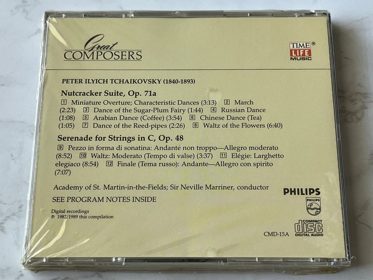 Peter Ilyich Tchaikovsky – Great Composers: Tchaikovsky Concert (Disc A) (1989)