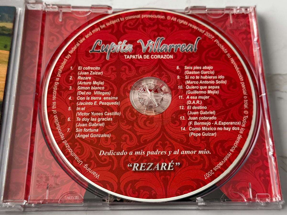 Lupita Villarreal – Tapatia De Corazon (2007) [CANADA PRESS]