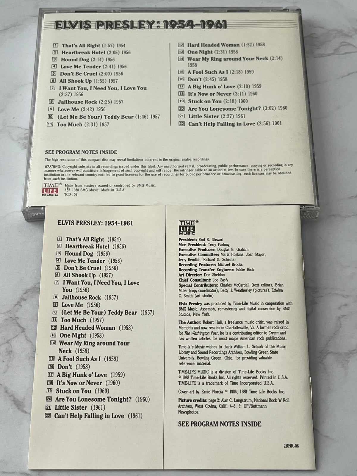 Elvis Presley – 1954-1961 (The Rock 'N' Roll Era, Time Life) (1988)