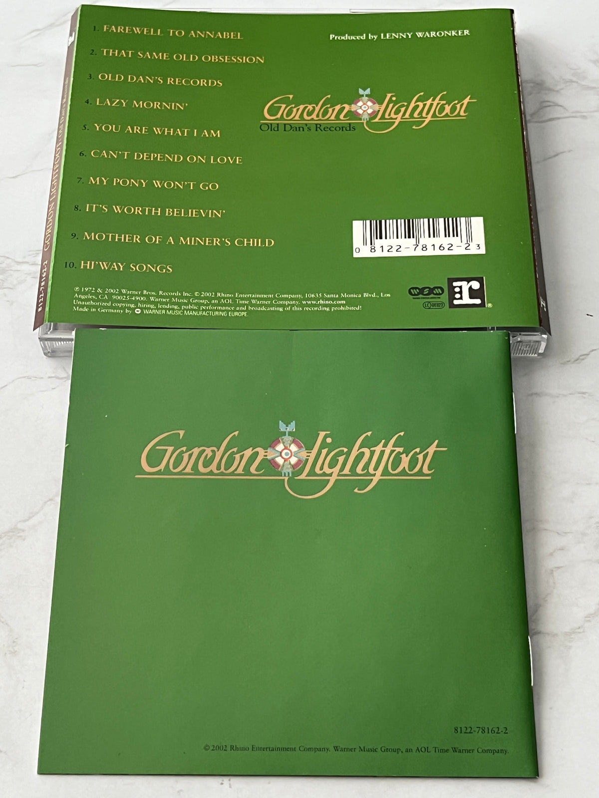 Gordon Lightfoot – Old Dan's Records (2002) [GERMAN PRESS]