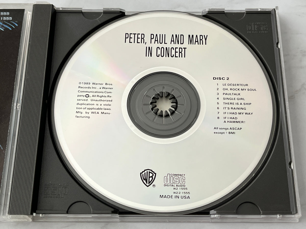Peter, Paul And Mary – In Concert (2-CD Set) (1964)