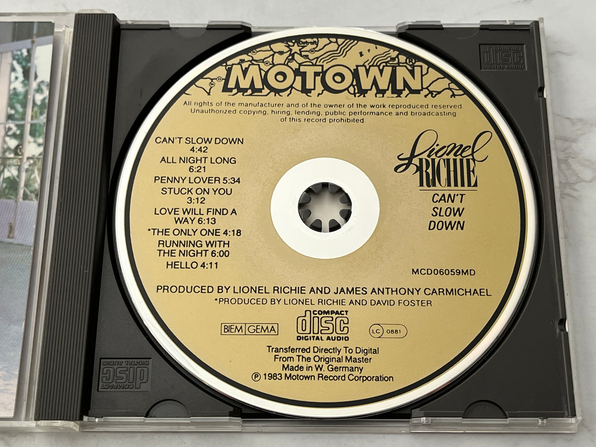 Lionel Richie – Can't Slow Down (1983) [W GERMANY TARGET ERA]