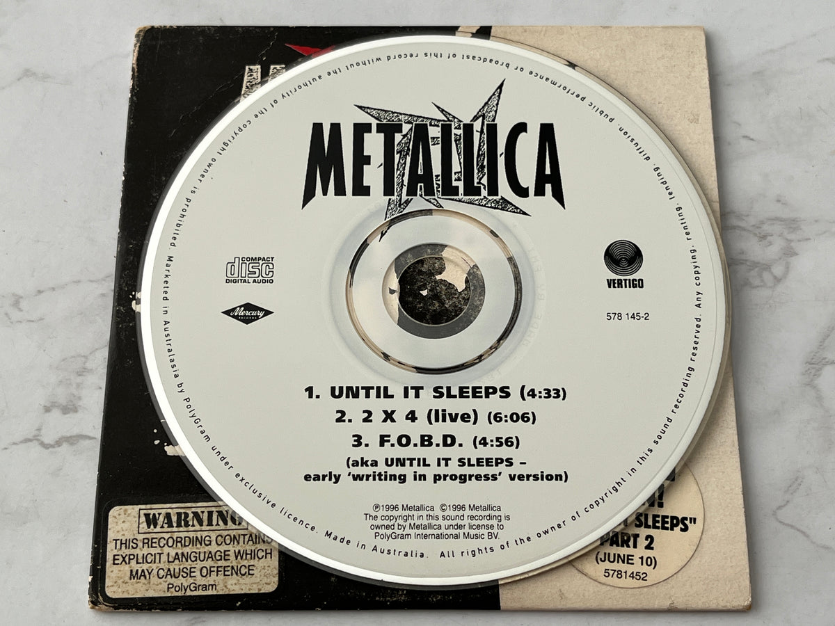 Metallica – Until It Sleeps (CD Single) (1996) [AUSTRALIA PRESS]