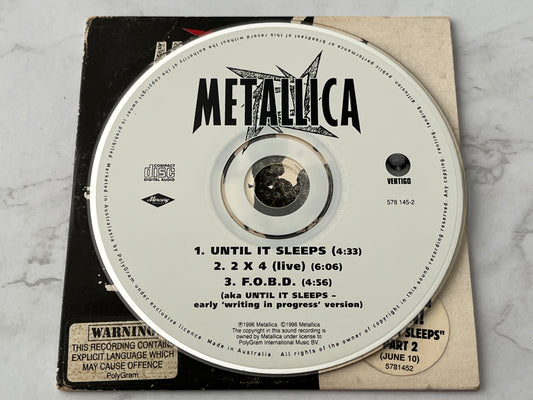 Metallica – Until It Sleeps (CD Single) (1996) [AUSTRALIA PRESS]