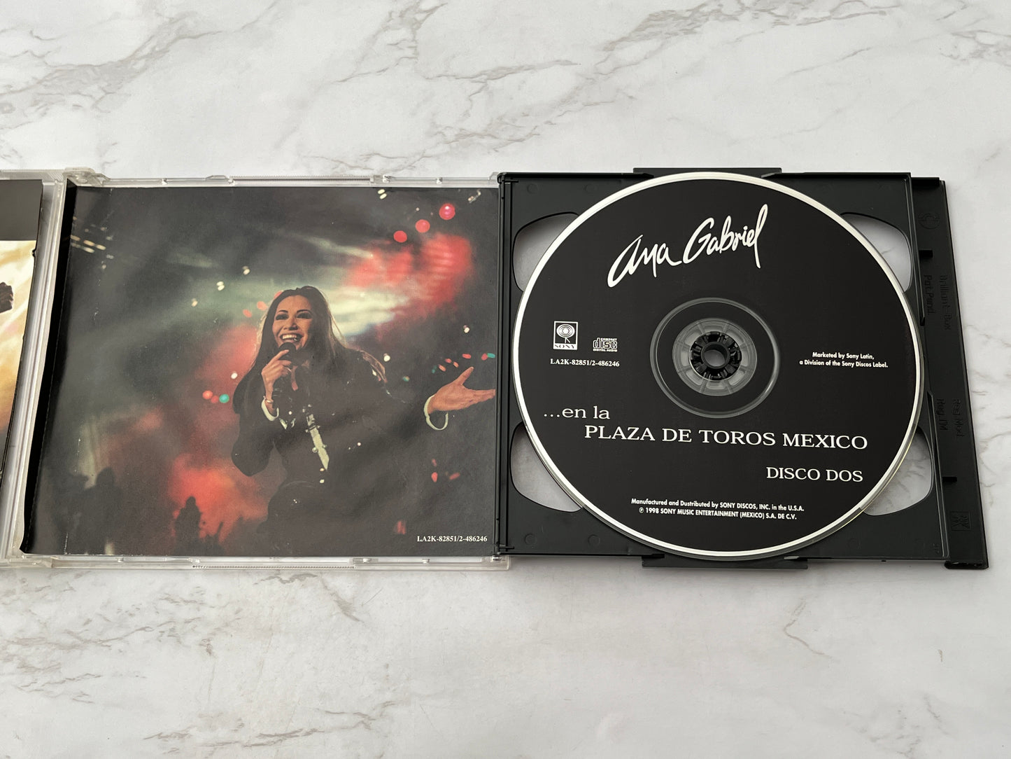Ana Gabriel – ...en la Plaza de Toros México (2-CD Set) (1998)