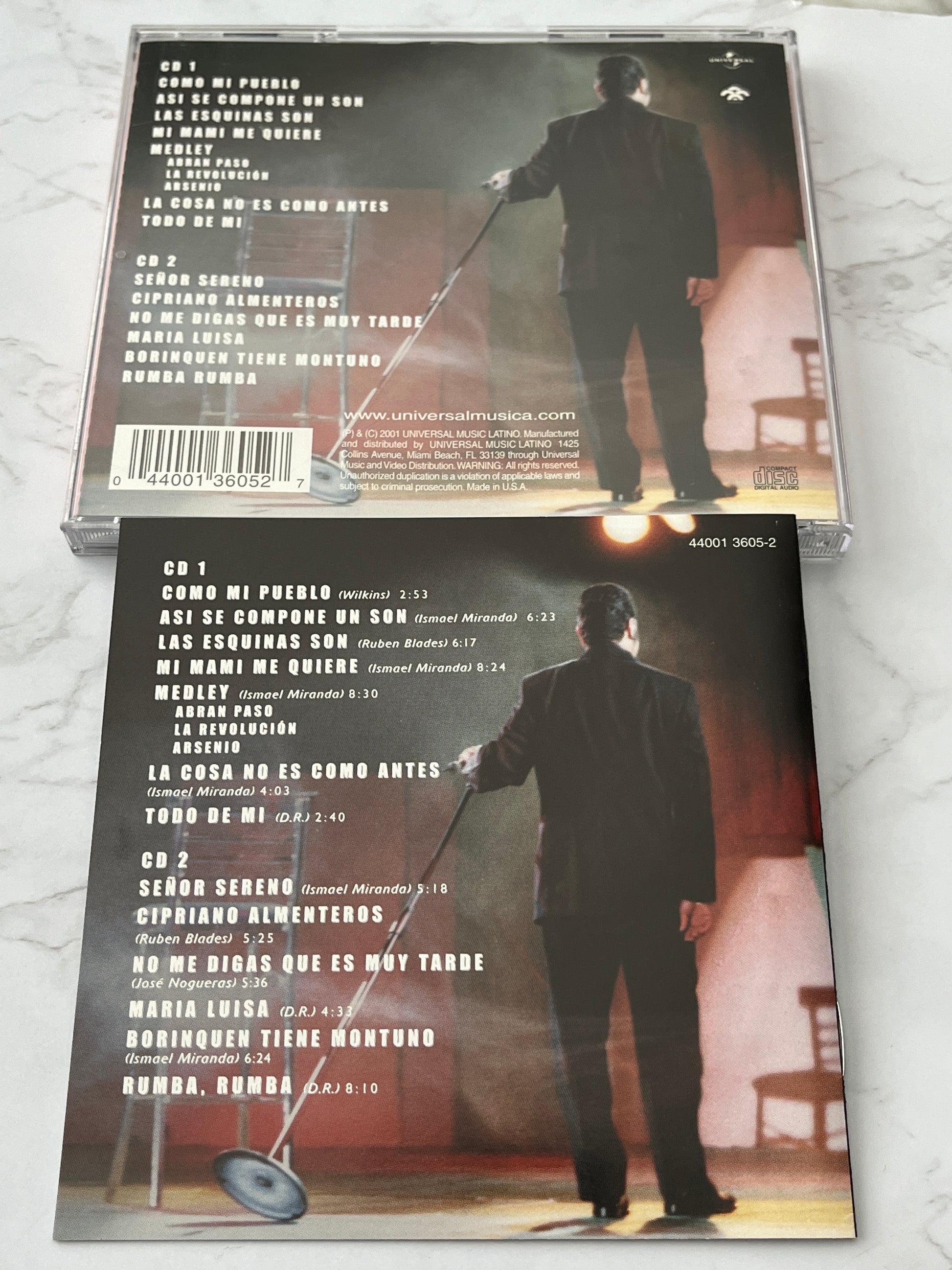 Ismael Miranda – Live From San Juan, Puerto Rico (2-CD Set) (2001)