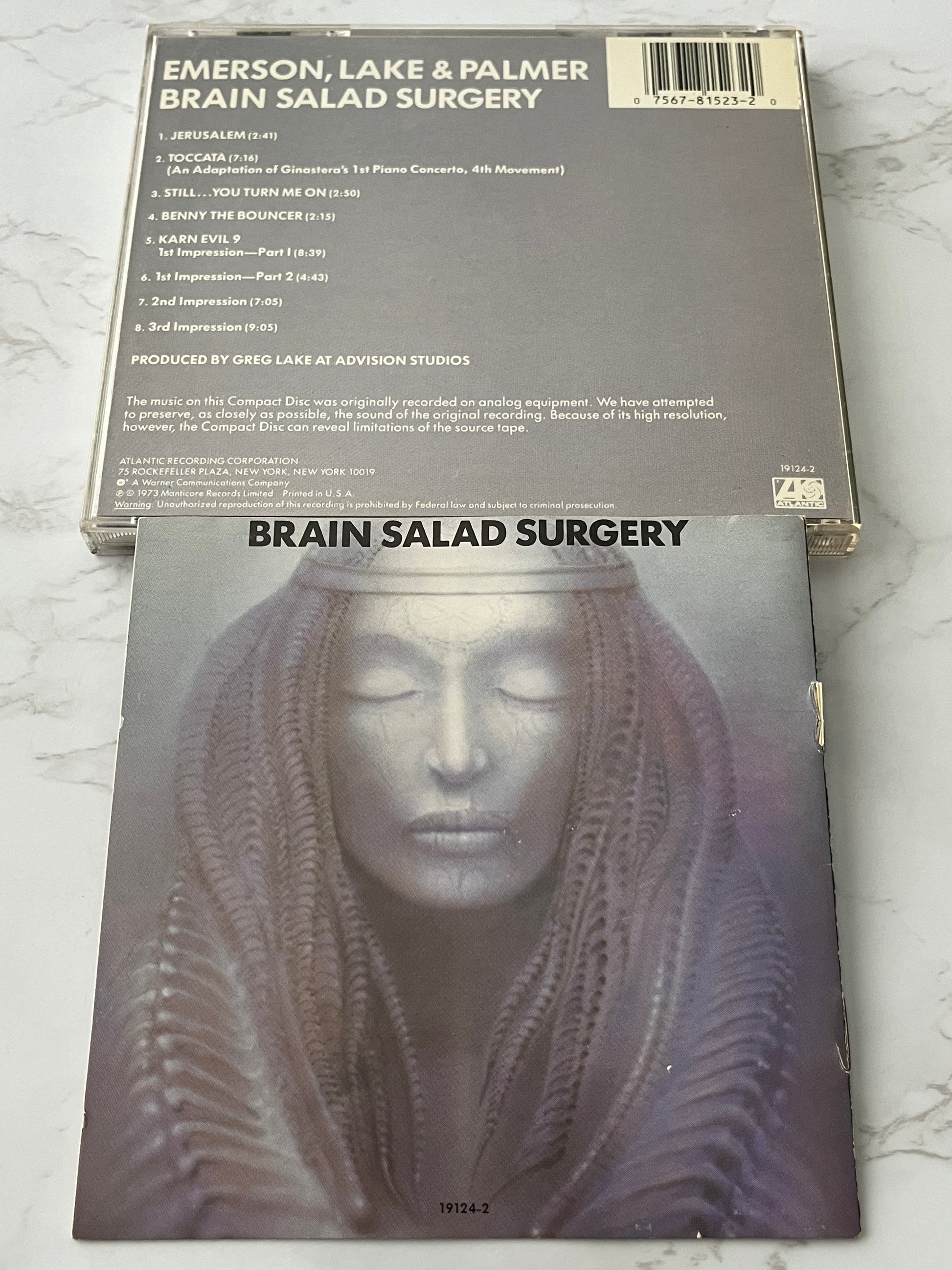 Emerson Lake & Palmer – Brain Salad Surgery (1973) [JAPAN TARGET ERA]