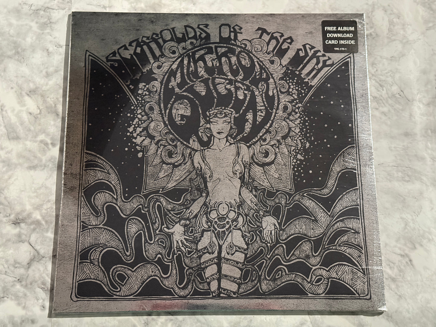 Mirror Queen Scaffolds Of The Sky LP SEALED! 2015 Tee Pee TPE-173-1 Heavy Psych