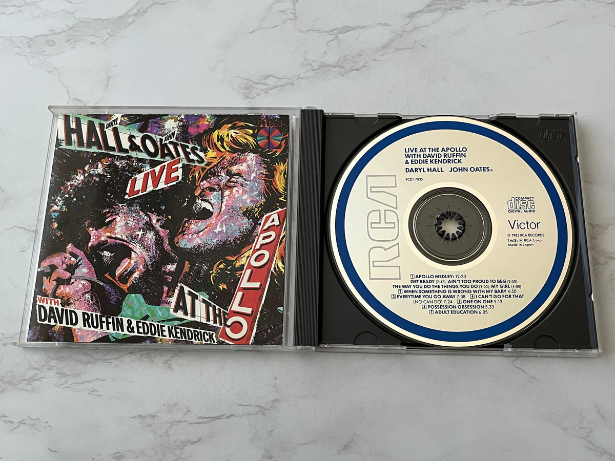 Daryl Hall & John Oates – Live At The Apollo (1985) [JAPAN TARGET ERA]