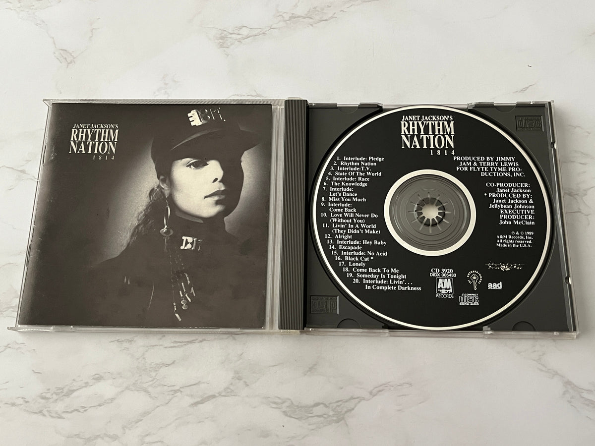 Janet Jackson – Rhythm Nation 1814 (1989) [DADC PRESS]