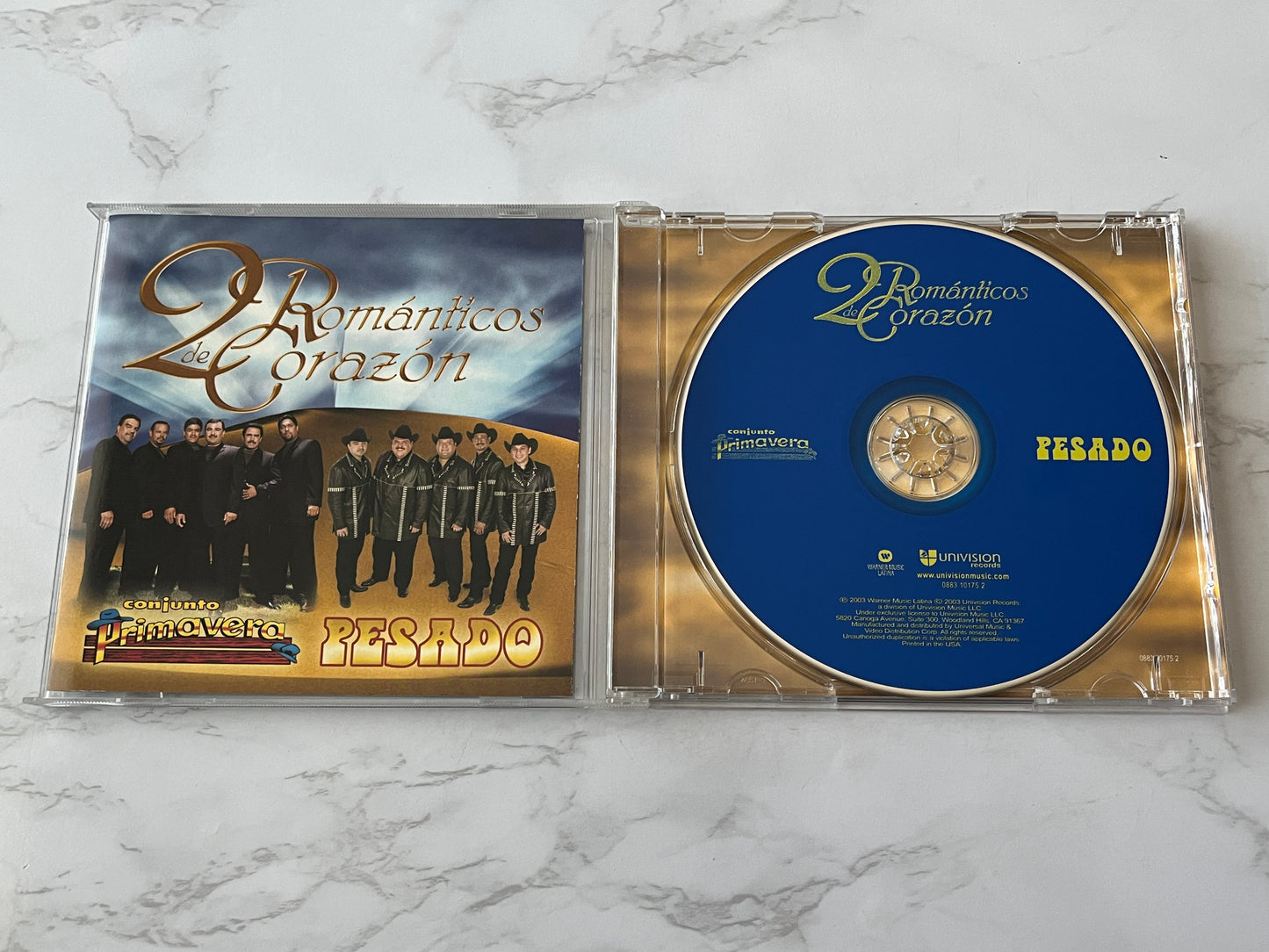 Conjunto Primavera / Pesado – 2 Románticos de Corazón (2003)