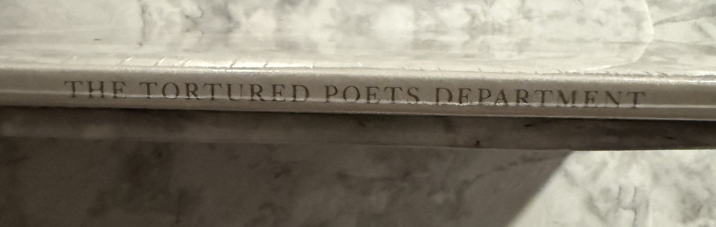 Taylor Swift Tortured Poets Department Manuscript 2 LP SEALED! White Ghost Vinyl