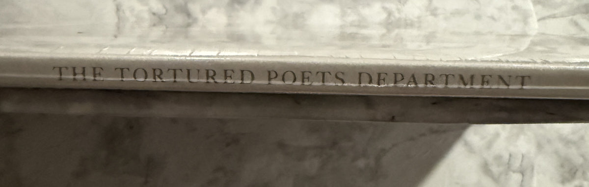Taylor Swift Tortured Poets Department Manuscript 2 LP SEALED! White Ghost Vinyl