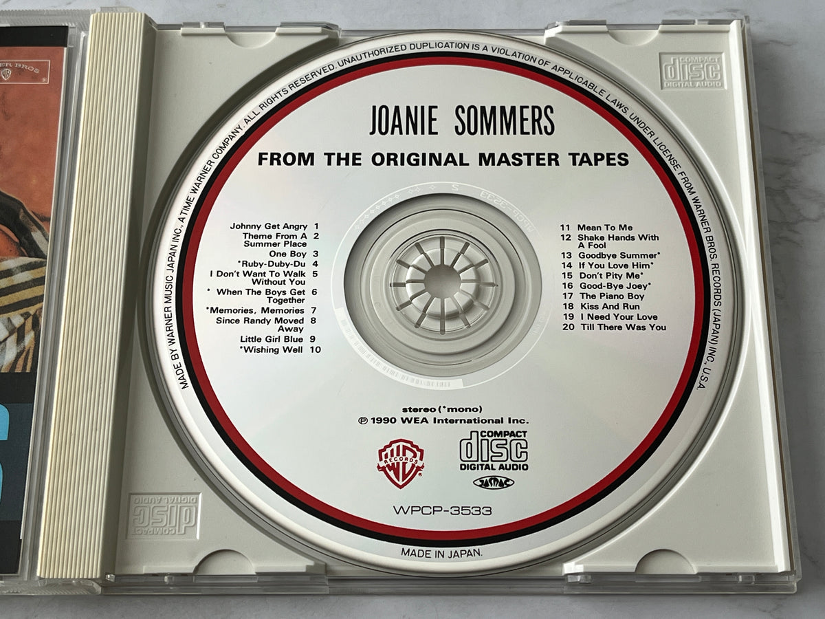 Joanie Sommers – Johnny Get Angry: From The Original Master Tapes (1990) [JAPAN TARGET ERA]