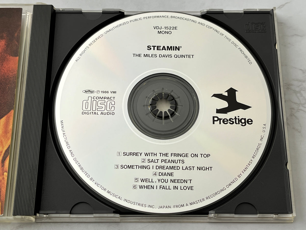 The Miles Davis Quintet – Steamin' With The Miles Davis Quintet (1986) [JAPAN TARGET ERA]