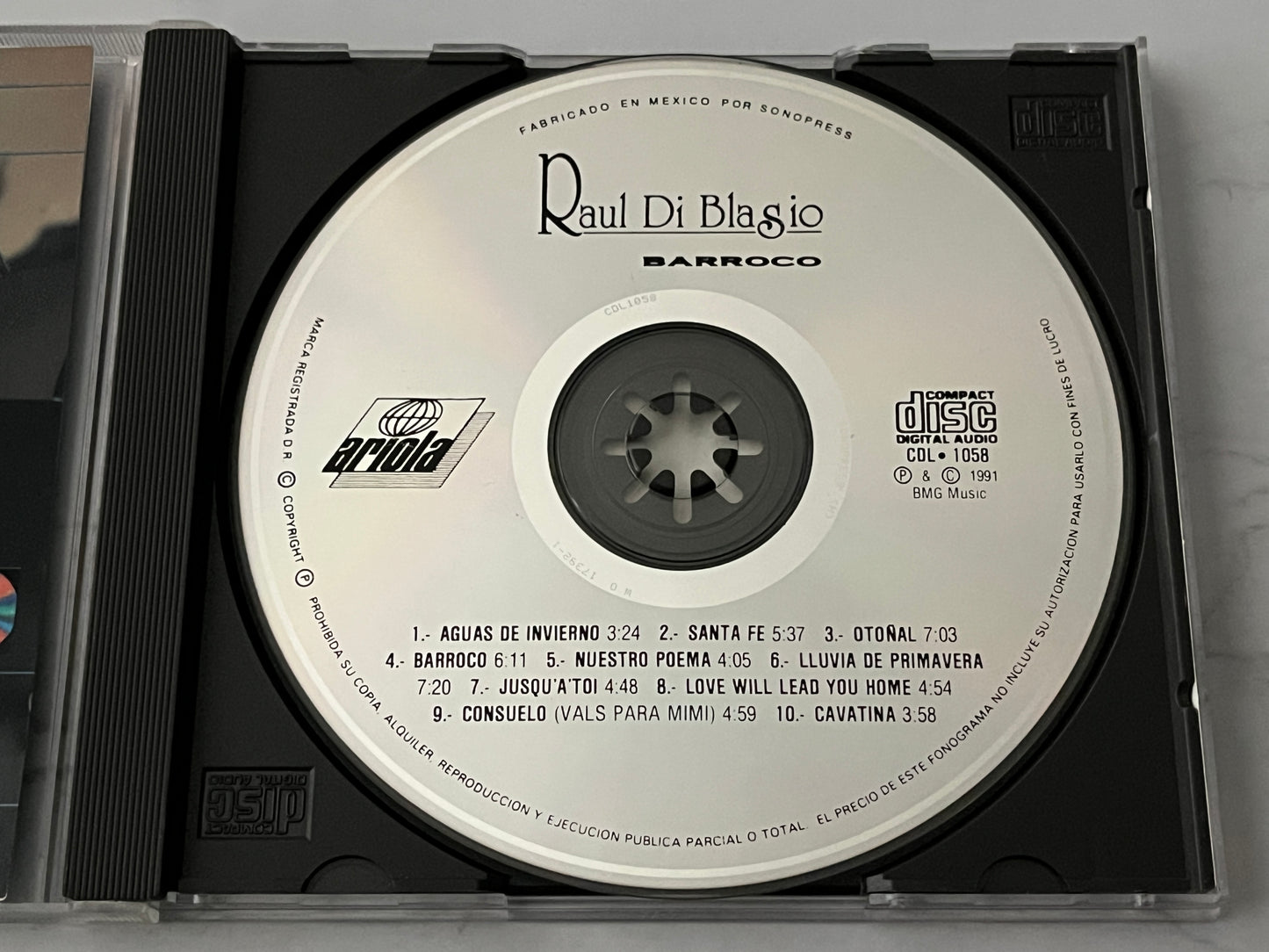 Raul Di Blasio – Barroco (1991)