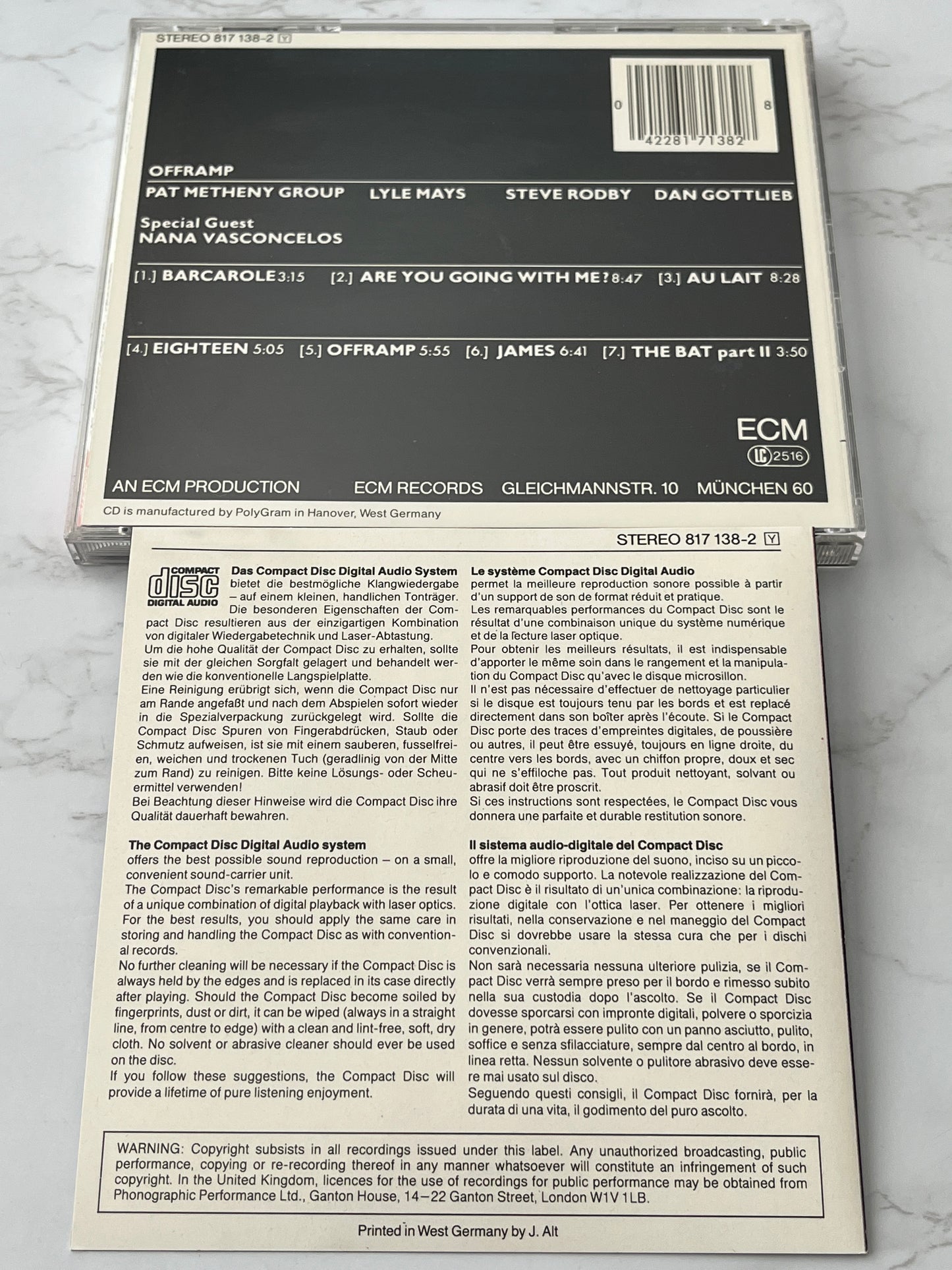 Pat Metheny Group – Offramp (1982) [W GERMANY TARGET ERA]