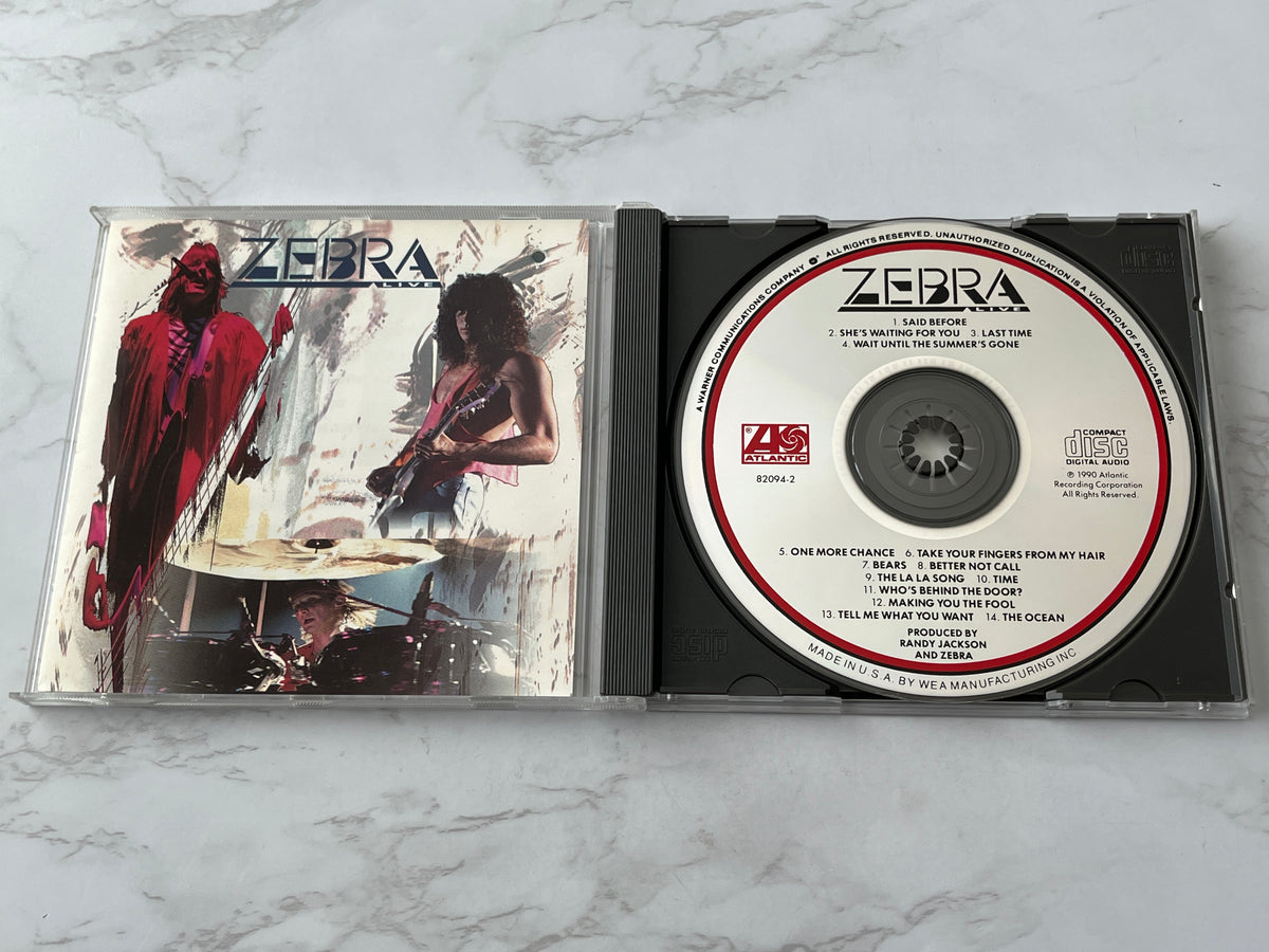Zebra – Live (1990)