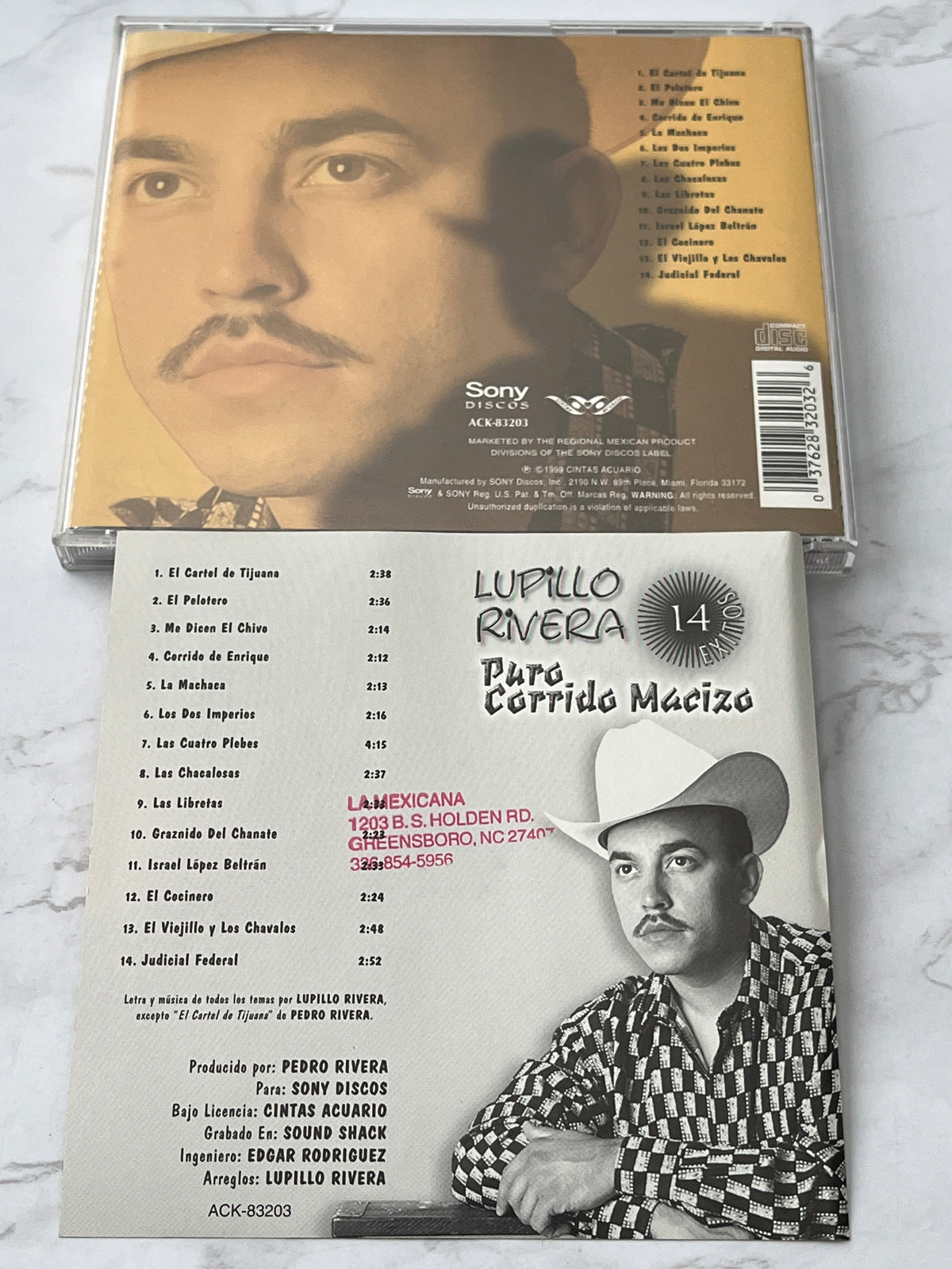 Lupillo Rivera – 14 Exitos: Puro Corrido Macizo (1999)