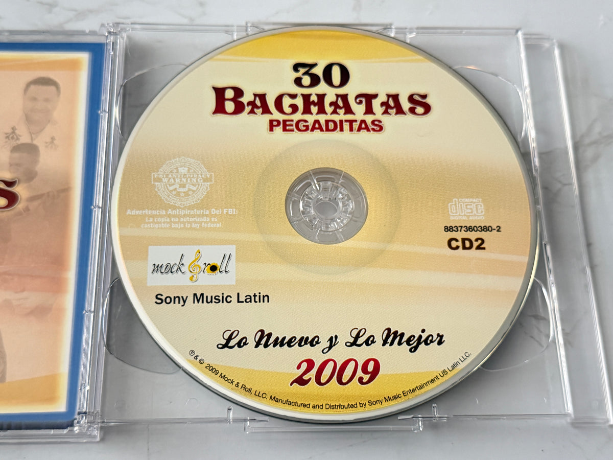 30 Bachatas Pegaditas - Lo Nuevo y Lo Mejor 2009 (2-CD Set) (2009)