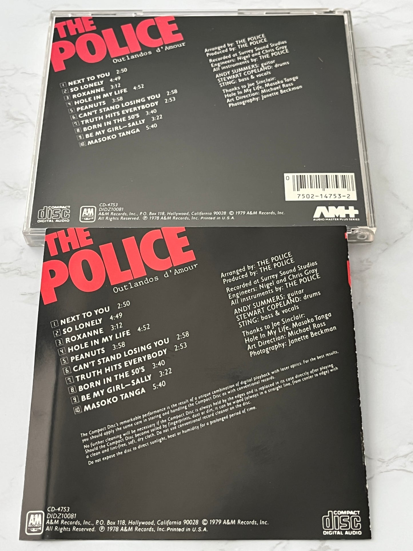 The Police – Outlandos d'Amour (1978) [W GERMANY TARGET ERA]
